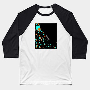 Colorful bubbles Baseball T-Shirt